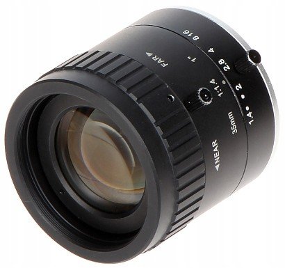 Obiektiv Stálý Mega-pixel PFL35-K10M 35 mm Dahua