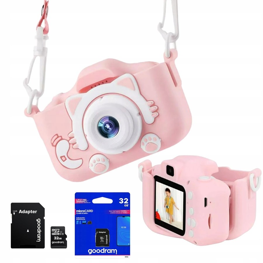 Digitální Fotoaparát Pro Děti Karta 32GB