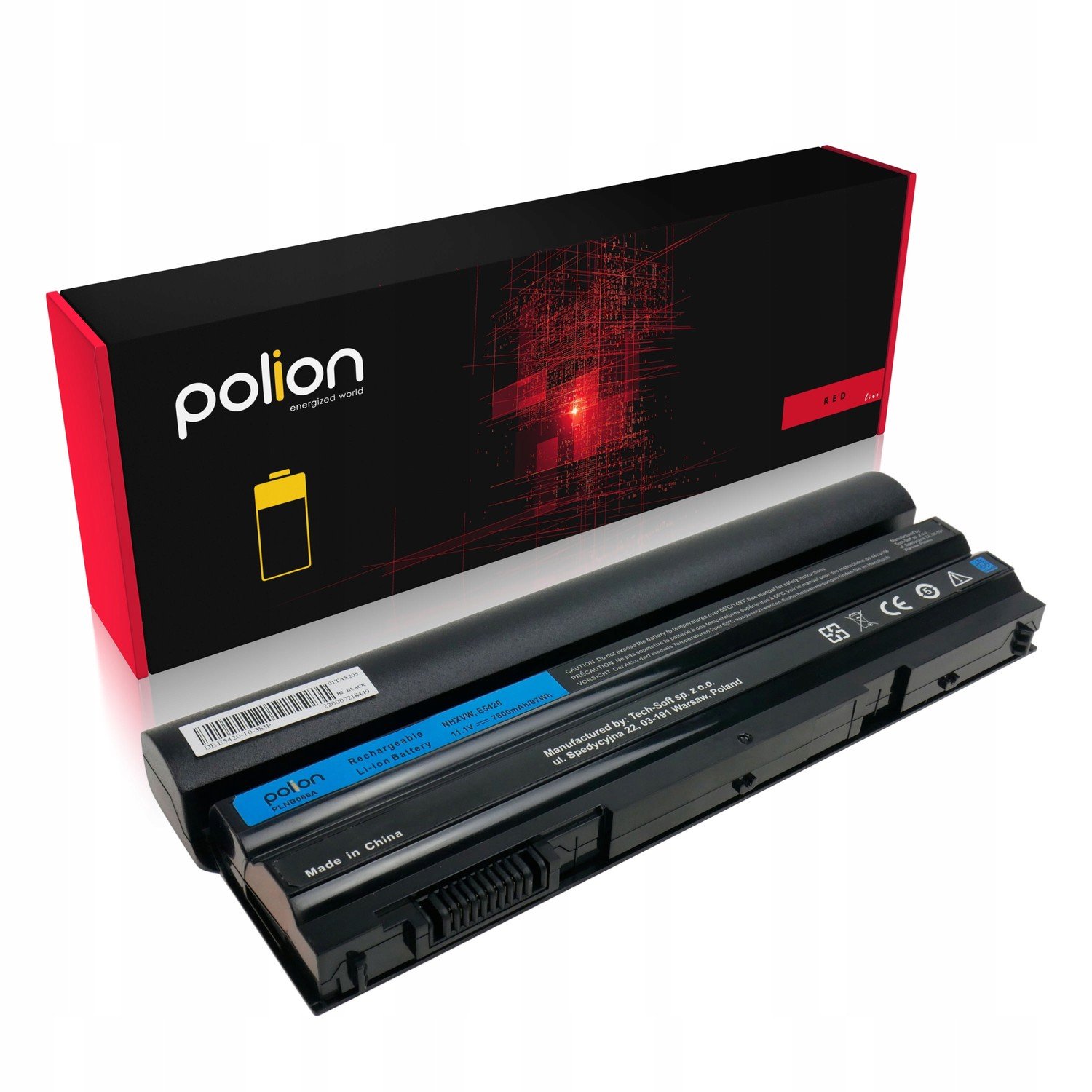 Baterie pro Dell E5420 E5530 E6420 E6430 7800mAh