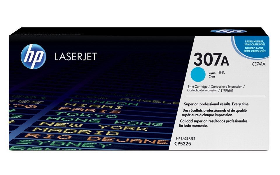 Toner Hp CE741A modrá (azurová)