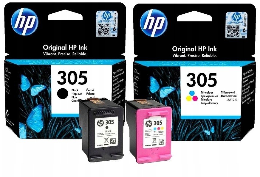 Sada inkoustů Hp 305 černá barva 3YM61AE 3YM60AE