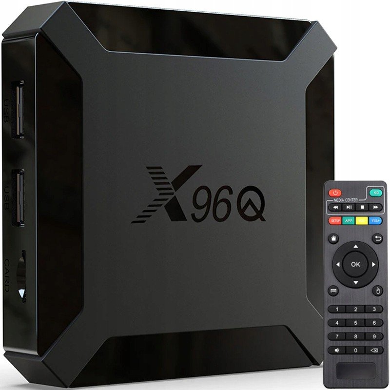 Smart Tv Box X96Q Android 16GB Box 4K Nástavec
