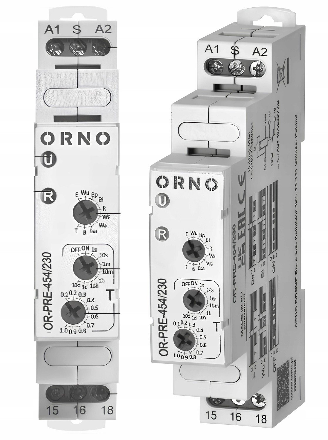 Časové relé 10 funkcí 230VAC