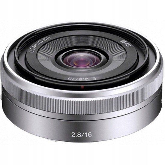 Objektiv Sony E 16 mm F2.8