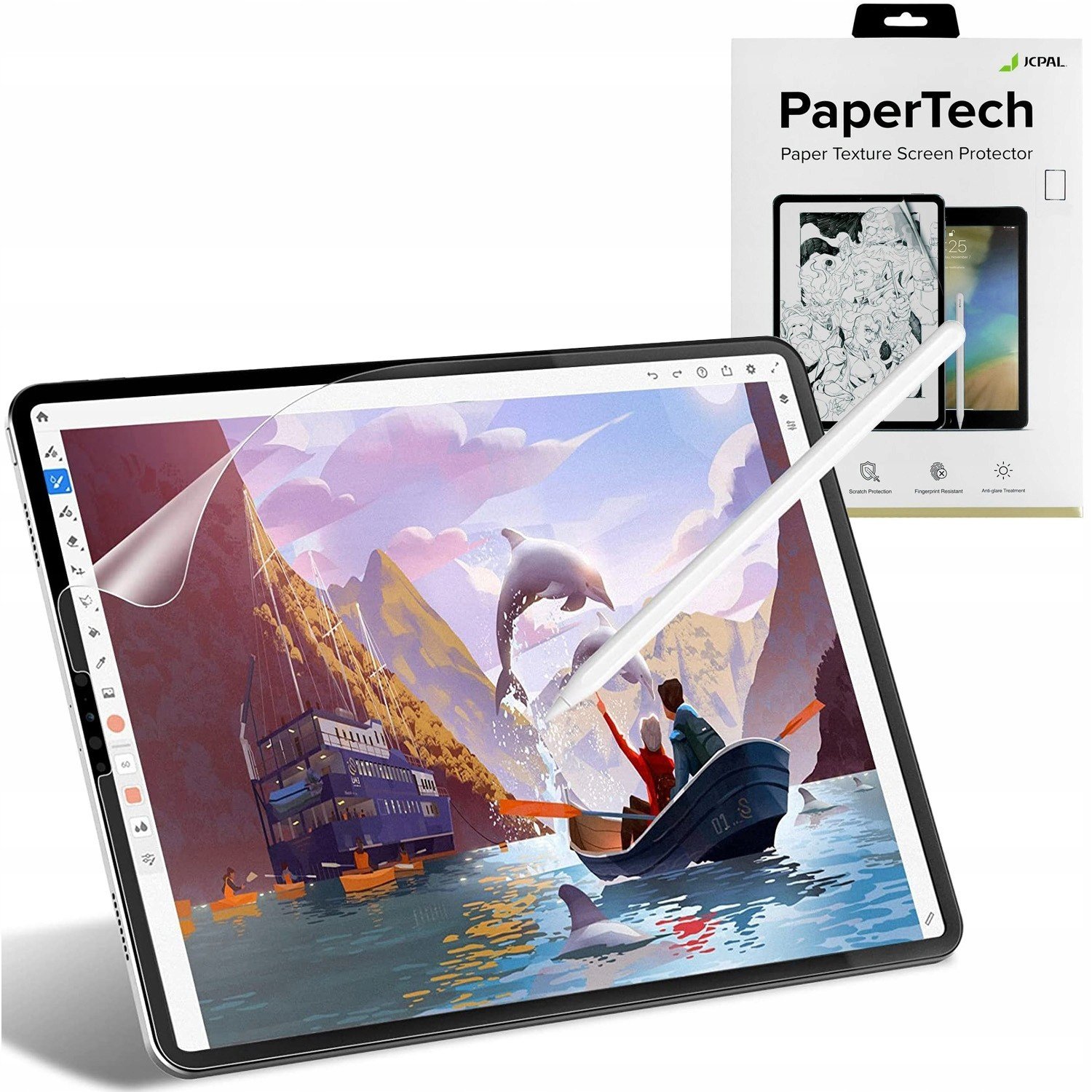 Jcpal Matná fólie Paper Tech pro iPad 10.9 2022