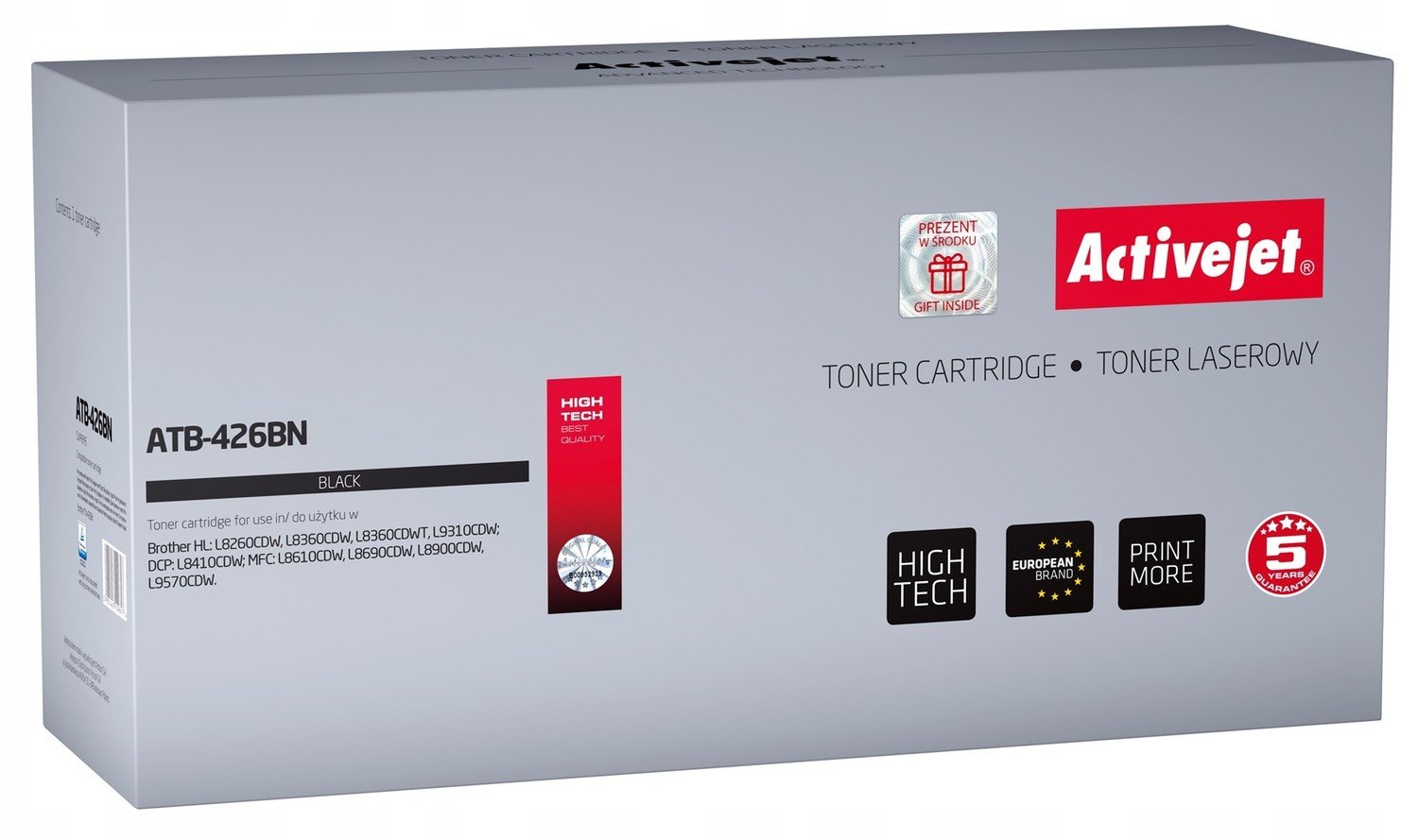 Toner ActiveJet ATB-426BN Brother černý TN-426BK