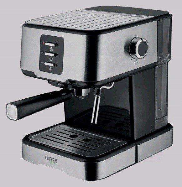 Pákový kávovar Hoffen CM-0473 850 W stříbrný