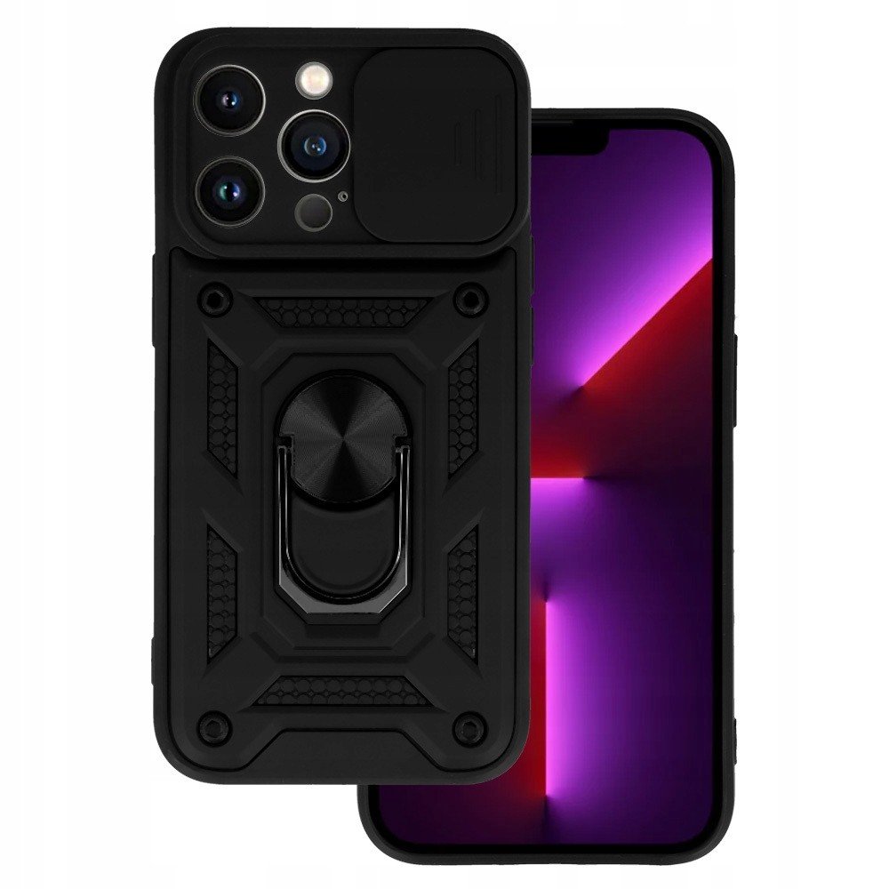 Slide Camera Armor pouzdro pro iPhone 13 Pro černé