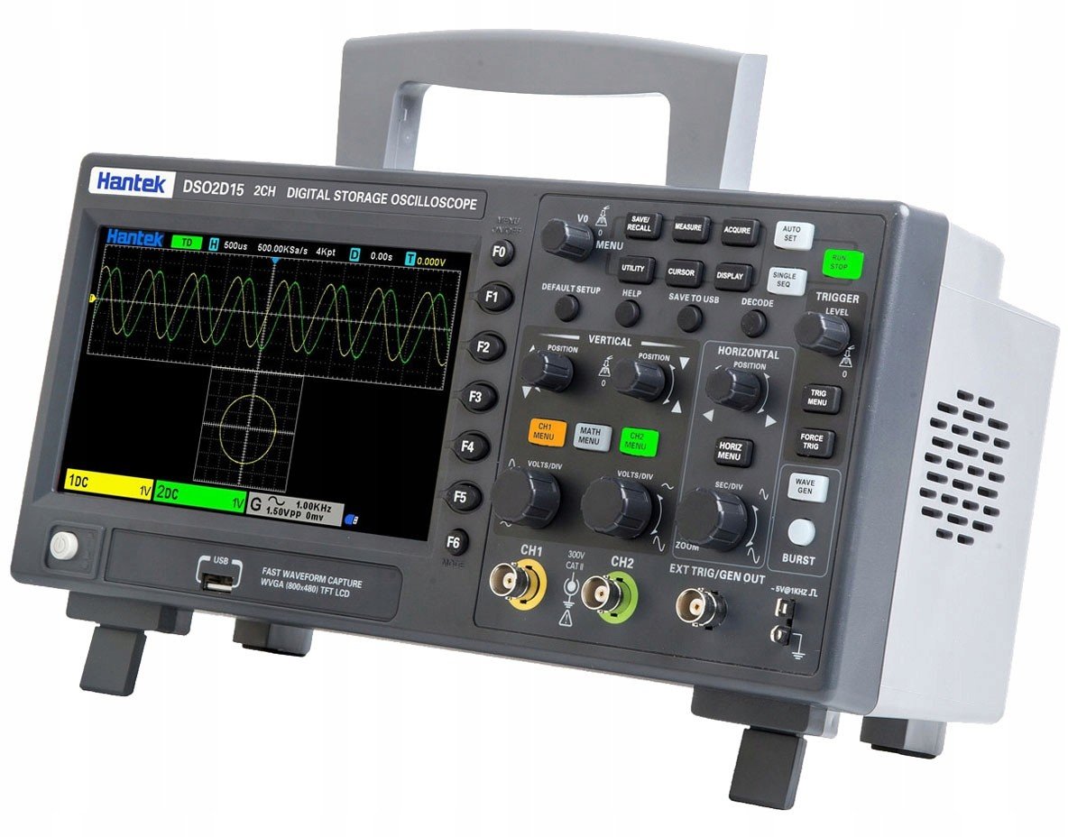 DSO2C10 digitální osciloskop 2x100MHz Hantek