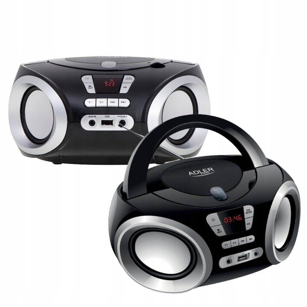 Radio Kuchenne Boombox CD MP3 Usb Fm Adler AD1181