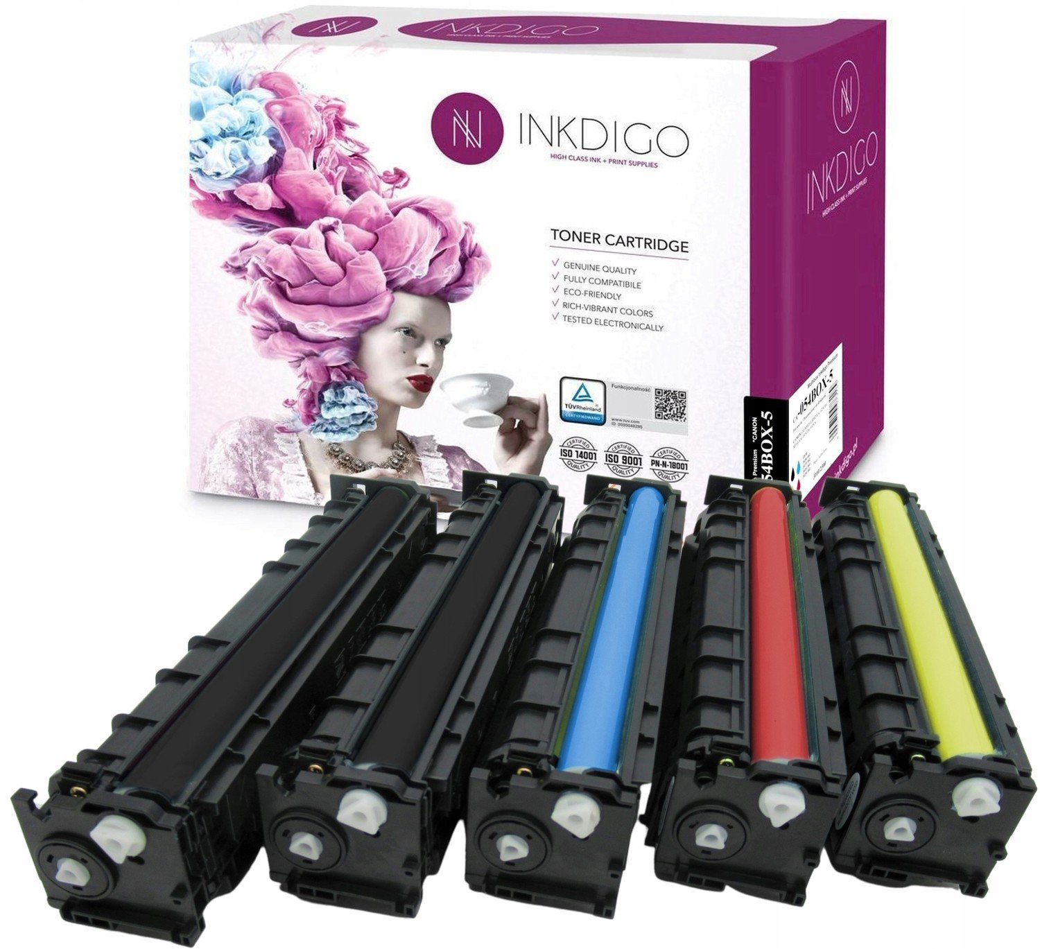 Tonery Pro Canon MF641CW MF643CDW MF644CDW MF645CX