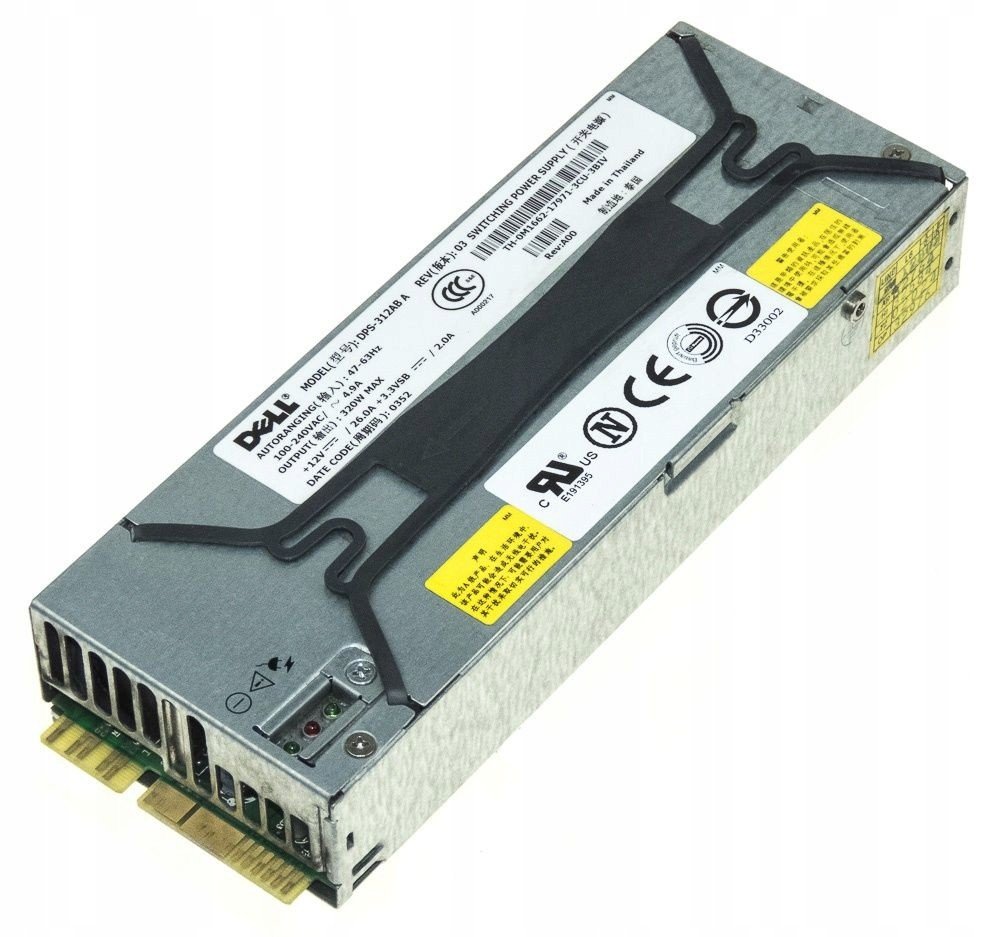 Dell 0M1662 320 Watt DPS-312AB Hot Swap