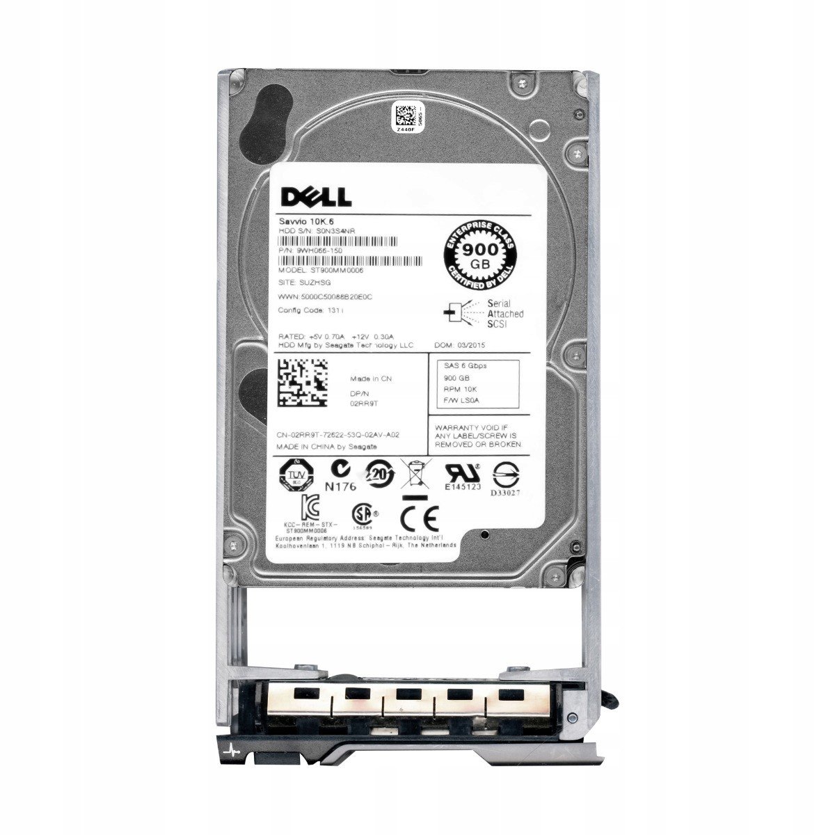 Dell 02RR9T 900GB SAS-2 10K 2,5