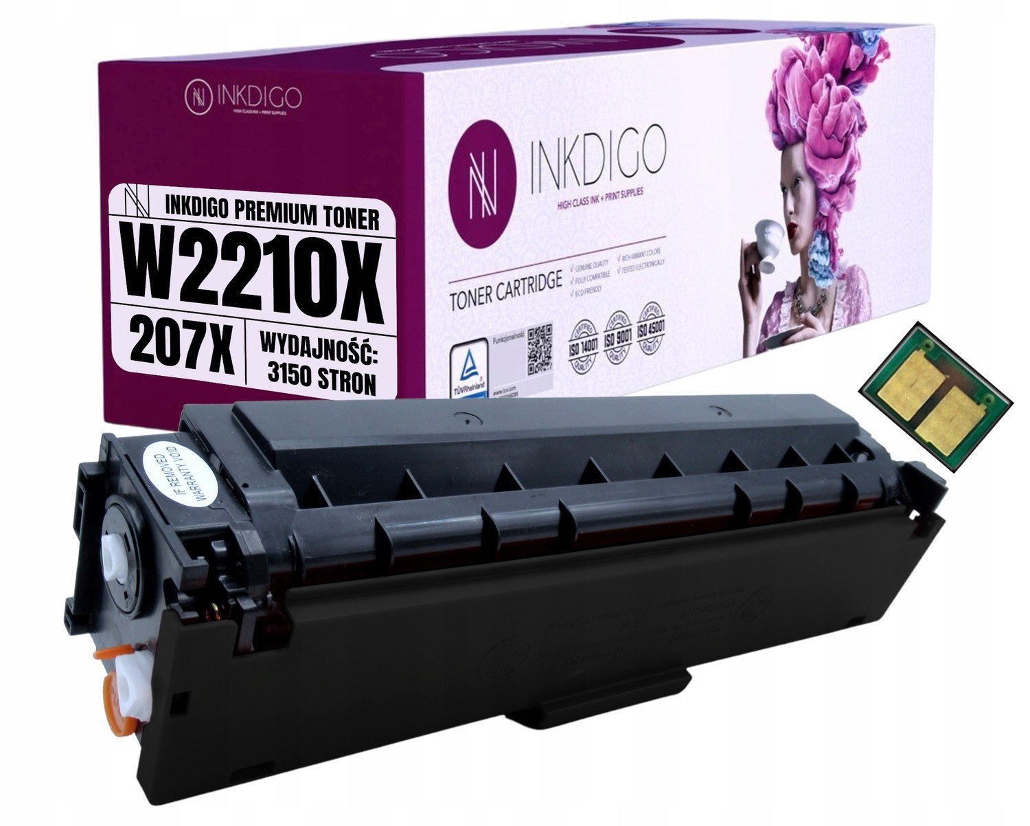 W2210X Náhradní toner pro Hp Laserjet M 255 282 283