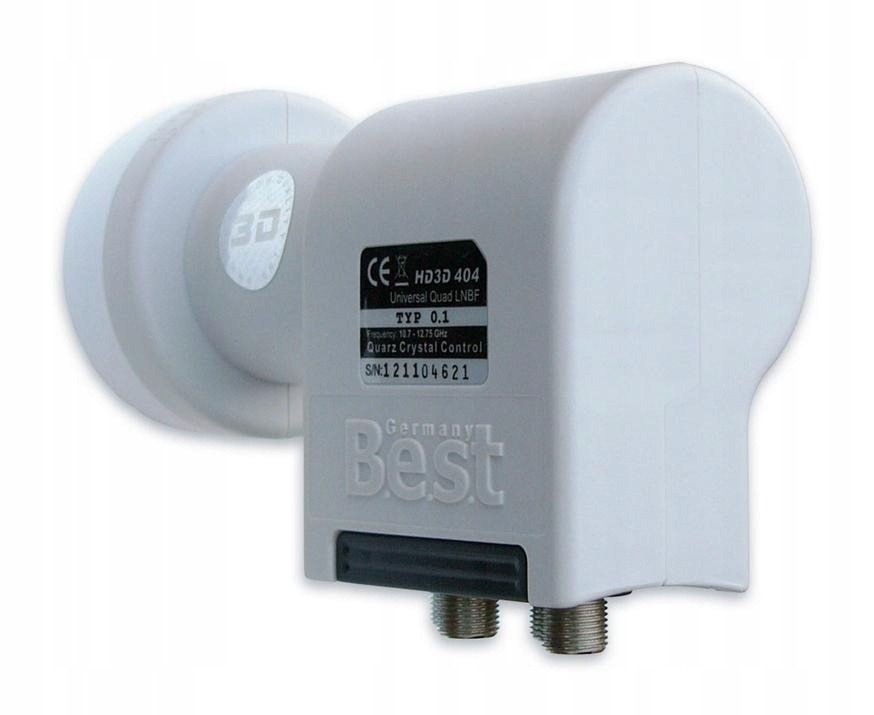 Lnb Quad Best HD3D 404 0,1dB