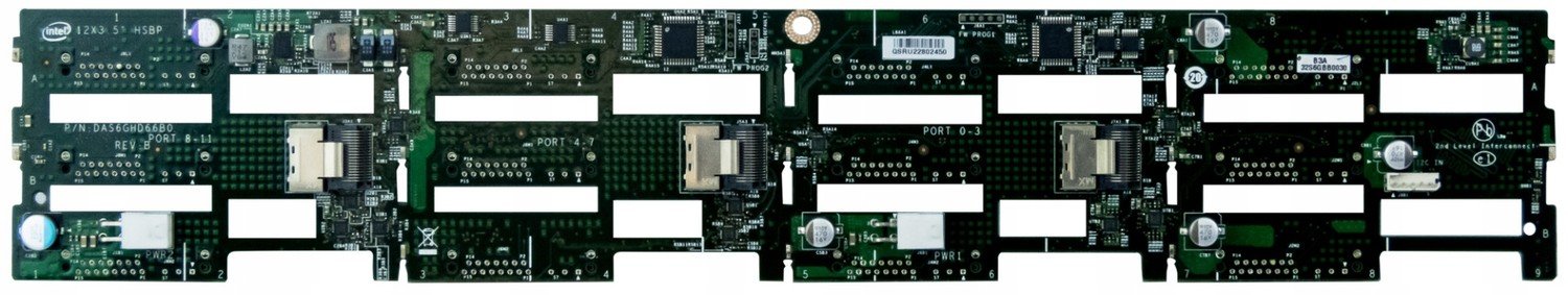 Intel DAS6GHD66B0 Backplane 12x Sas G43212-250