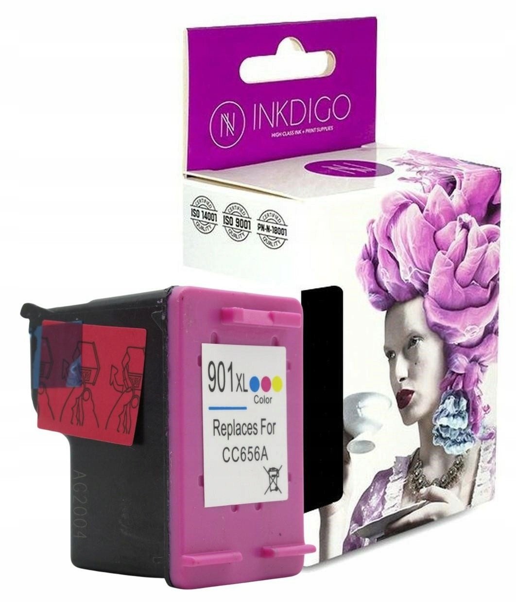 Inkoust Inkdigo pro Hp 901 XL Color