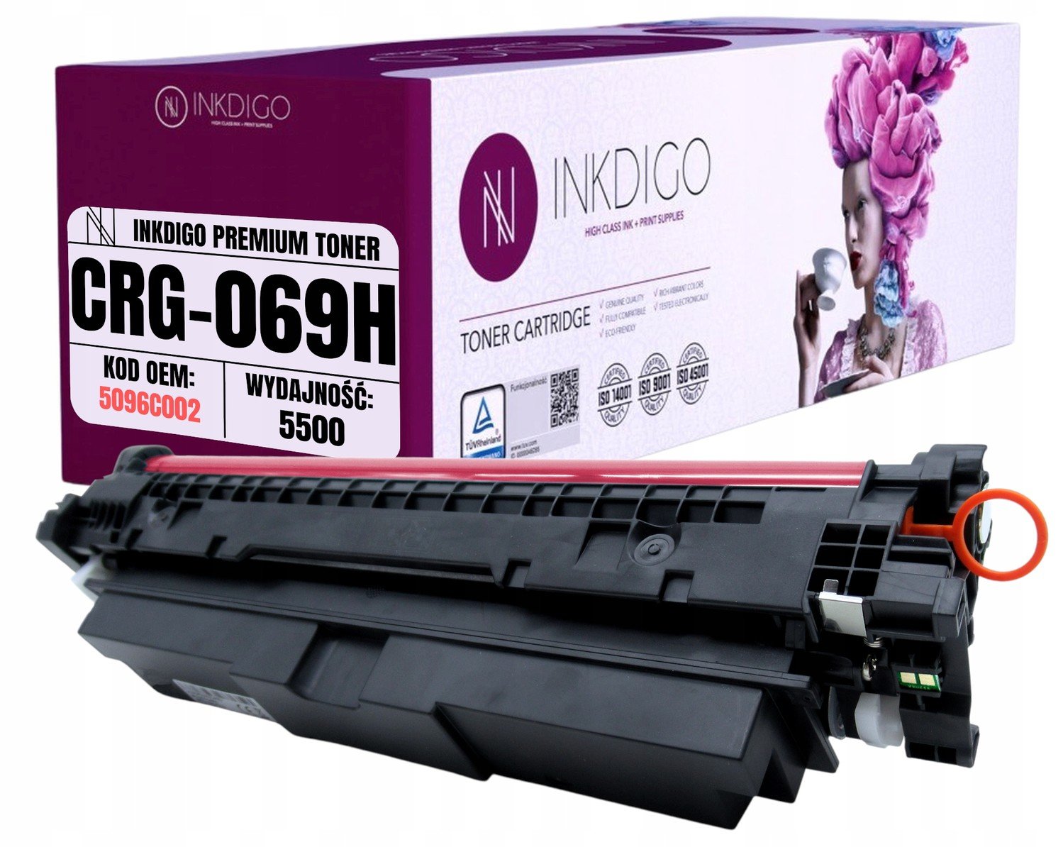Toner s Chipem pro Canon 069H i-SENSYS Mf 752 754