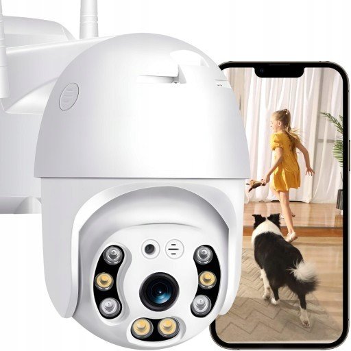 Venkovní Kamera Otočná Wifi Full Hd 4X Zoom