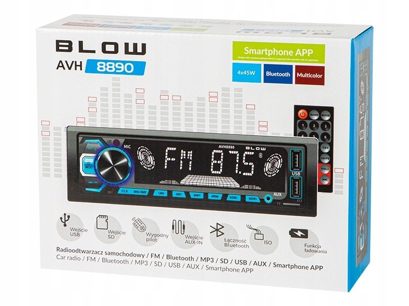 Rádio Blow AVH-8890