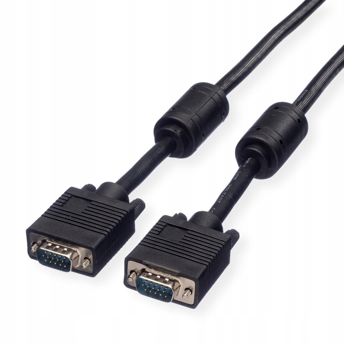 Kabel k monitoru Vga ferit HD15 M/M černý 15 m