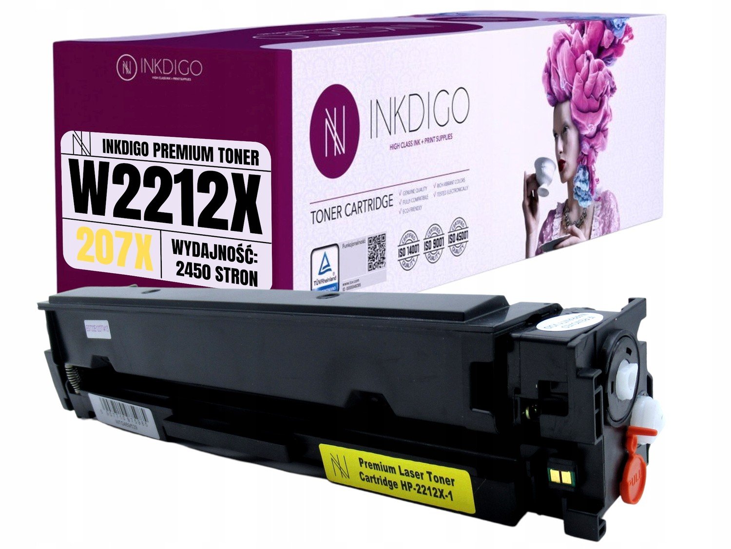 Náhrada W2212X s Chipem pro Hp LaserJet M282nw