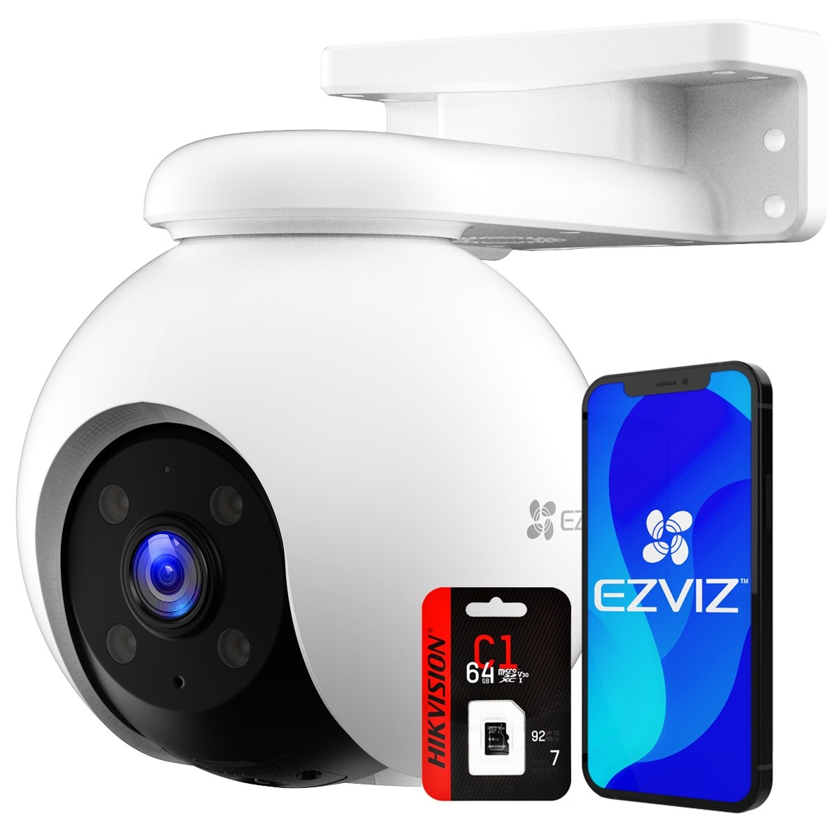Venkovní otočná kamera 5MPx WiFi H8 3K Ezviz