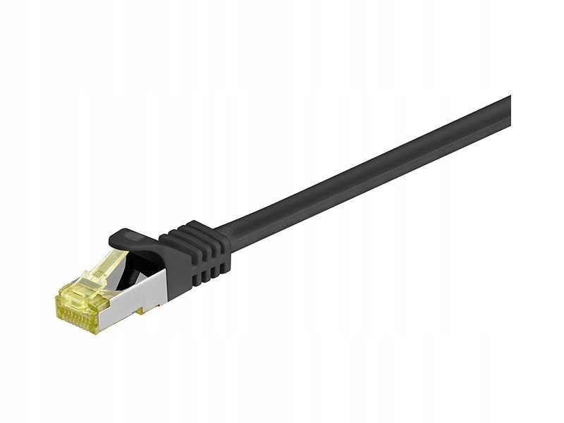 Patchcord kabel Cat 7 S/ftp Pimf 30m černý