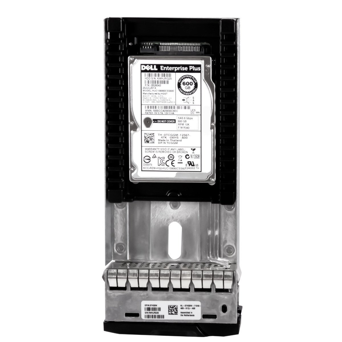 Dell 0TCGGM 07H33W 600GB 10K SAS-2 HUC109060CSS600
