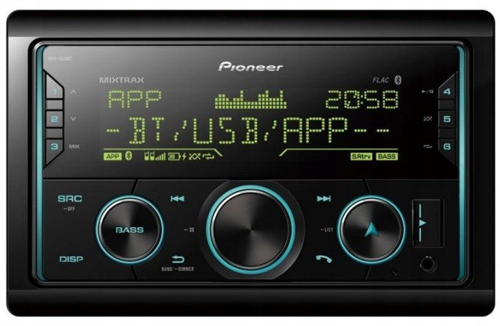 PIoneer MVH-S620BT Bluetooth MP3 autorádio