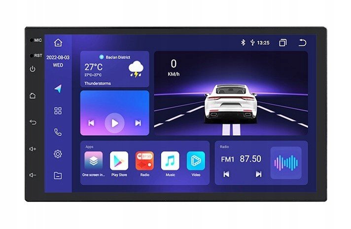 Univerzální Navigace 2DIN Android Dsp Carplay Lte