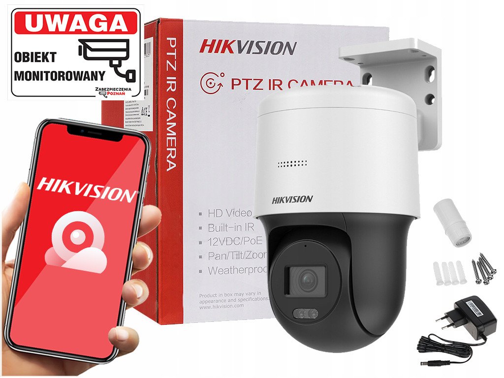 Ip kamera Hikvision 4Mpx Audio IR30m PoE