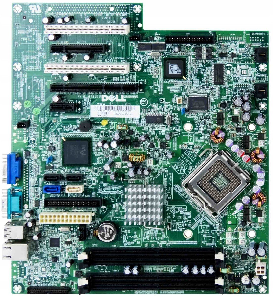 Dell 0YH299 s.775 DDR2 Pci Pci-e Sata