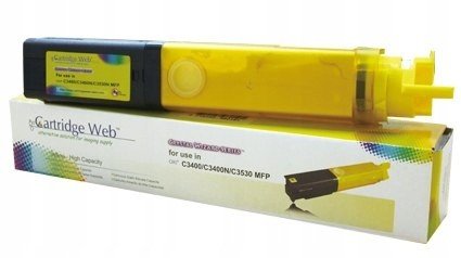 Toner Cartridge Web Yellow Oki C3400 náhradní 434