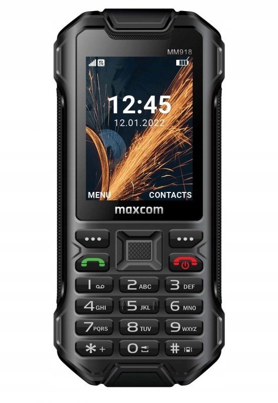 Mobilní telefon Maxcom Strong MM918 4G Černý