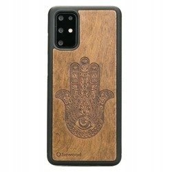 Dřevěné Pouzdro Na Samsung Galaxy S20 Plus Hamsa