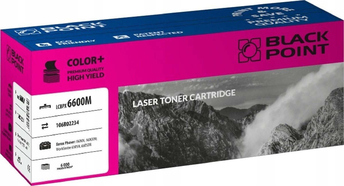 Purpurový Toner Pro Xerox Phaser 6600DN 6600N 6605N