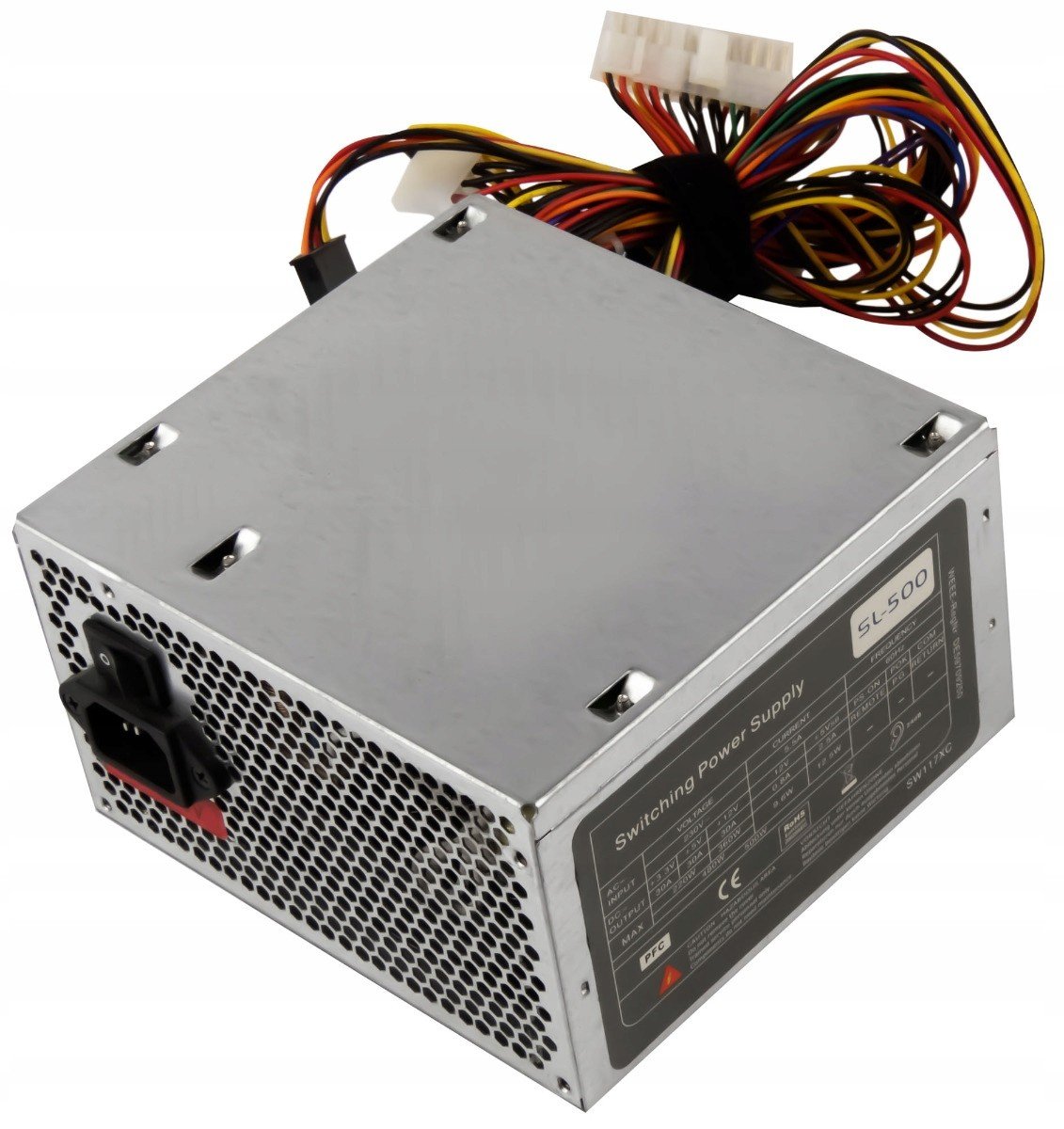 Inter-tech SL-500 500W Atx 20+4-PIN