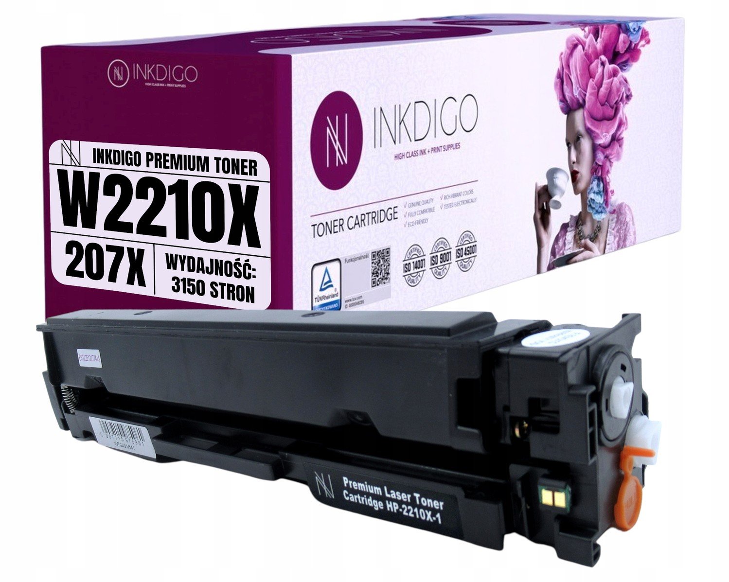Náhrada W2210X s Chipem pro Hp LaserJet M282nw