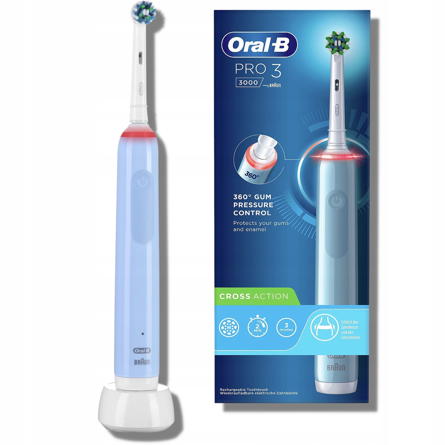 Elektrický zubní kartáček Braun Oral-B Pro 3 3000