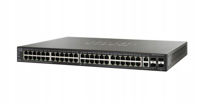 Switch Cisco SF500-48P-K9-G548x PoE 2x Combo