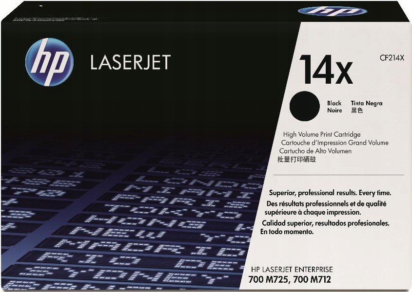 Toner Hp CF214X černá