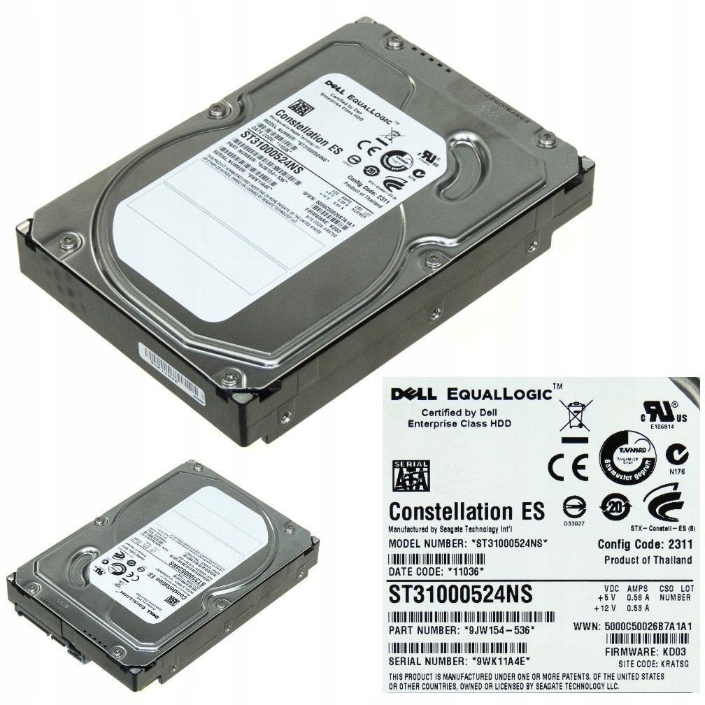 Dell Equallogic 1TB Sata 3.5