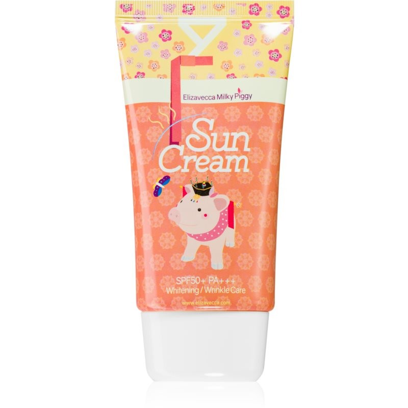 Elizavecca Milky Piggy Sun Cream rozjasňující ochranný krém na opalovaní SPF 50+ 50 ml