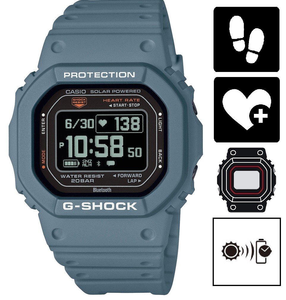 Casio G-Shock Move Bluetooth Solar HR DW-H5600-2ER (000)