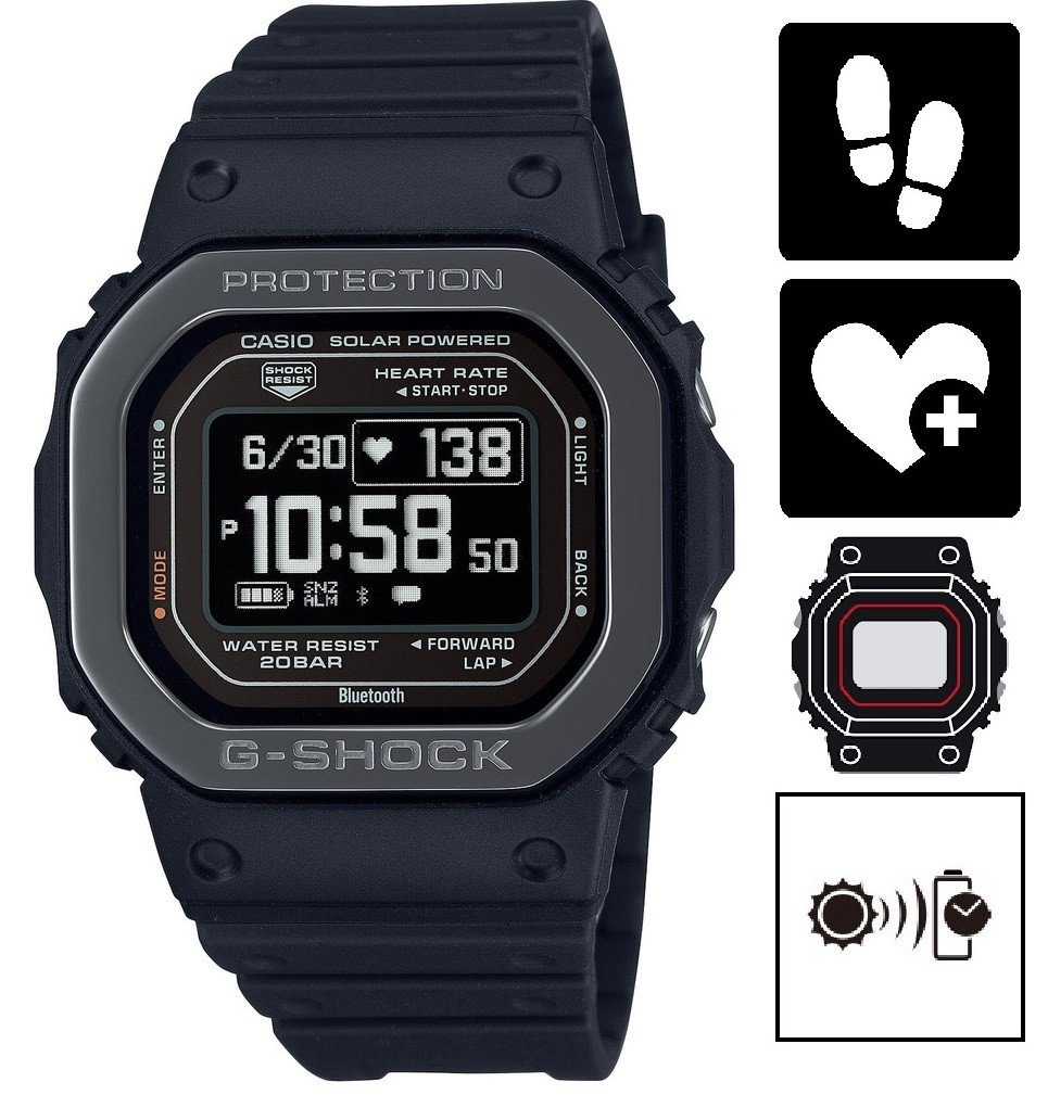 Casio G-Shock Move Bluetooth Solar HR DW-H5600MB-1ER (000)