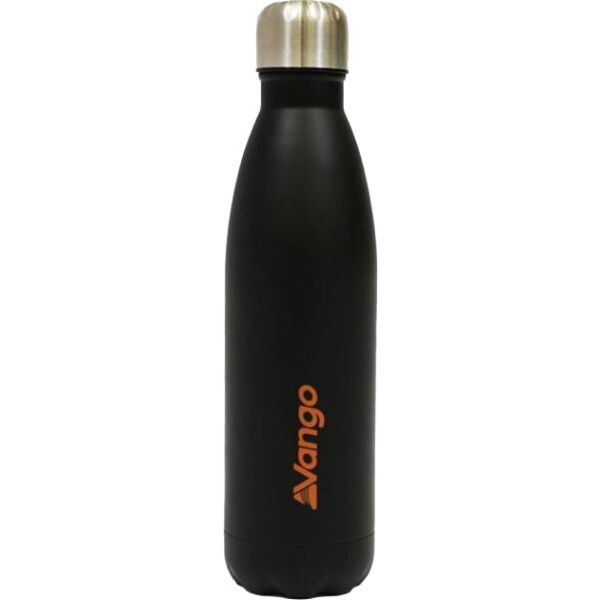 Vango BOTTLE 500ML Nerezová láhev, černá, velikost UNI