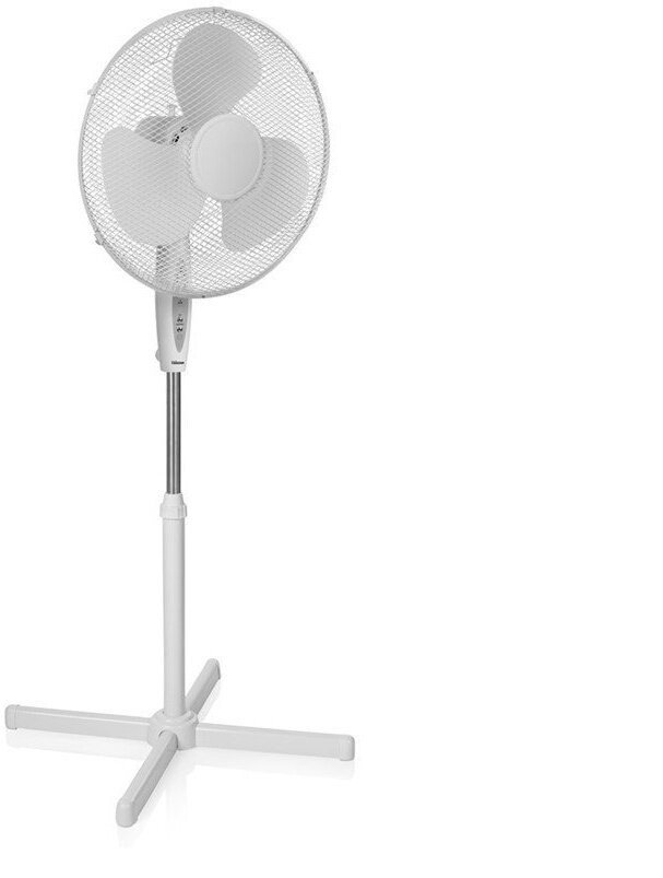 Tistar VE-5898 ventilátor stojanový, průměr 40cm, dálkové ovládání, bílá - 8713016079275