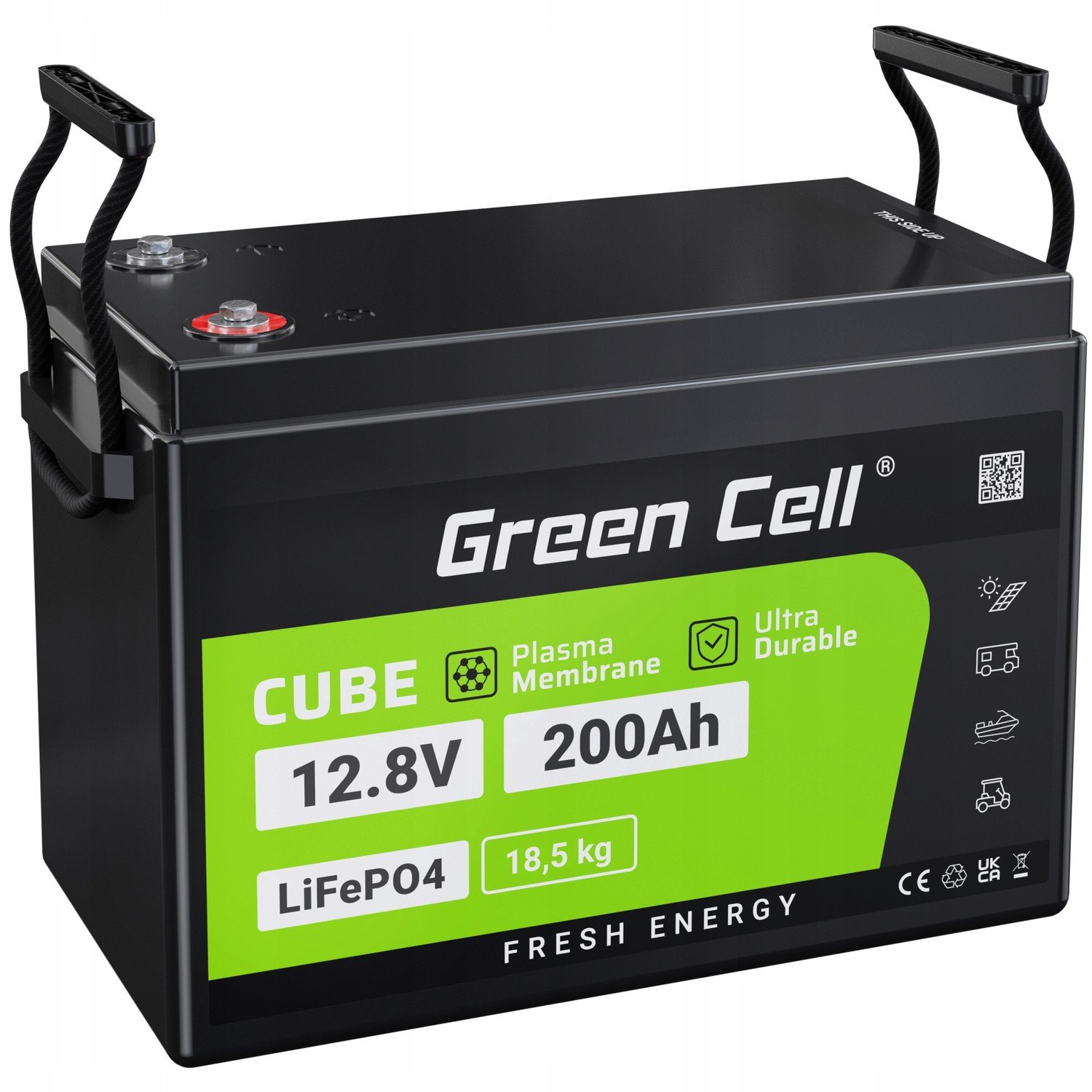 Baterie Gc LiFePO4 Lithiová 200Ah 12V Bms 2560Wh