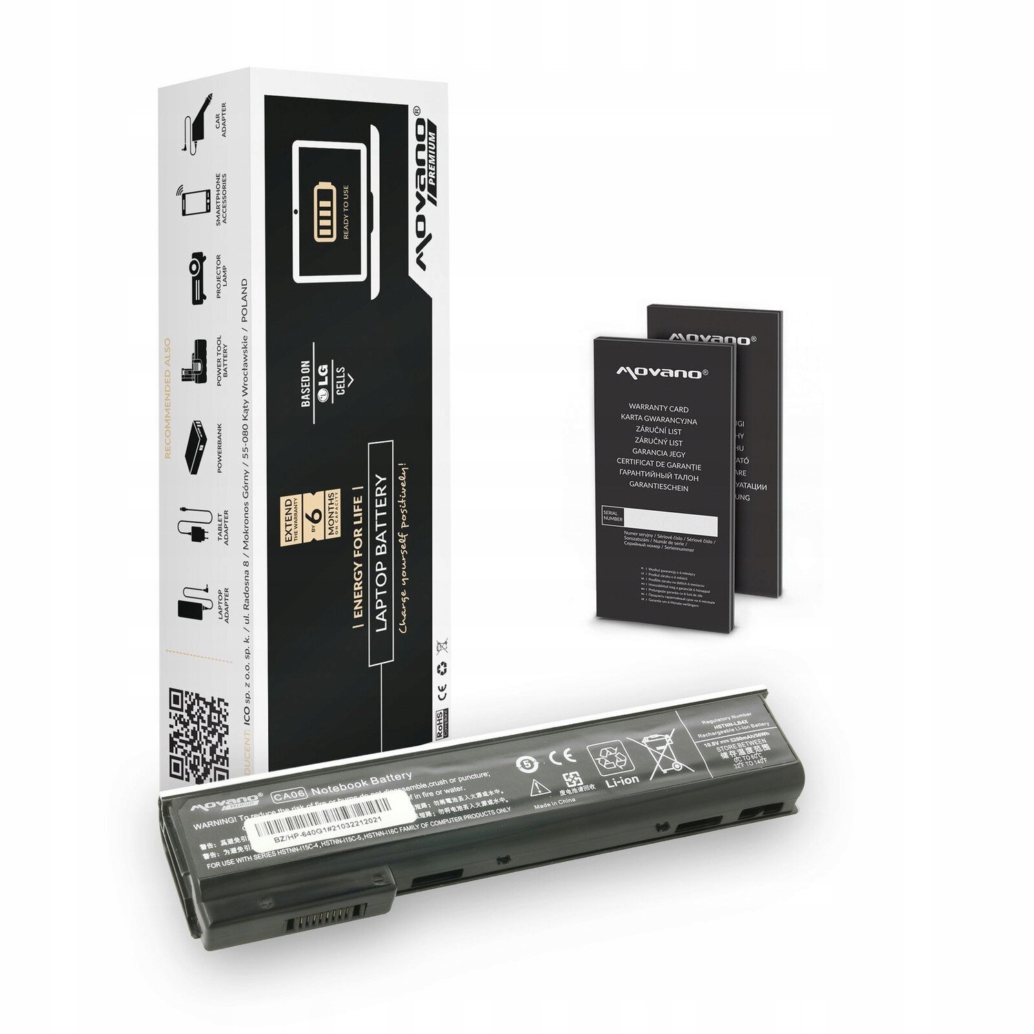 Baterie pro Hp Probook CA06055 5200mAh 10,8V